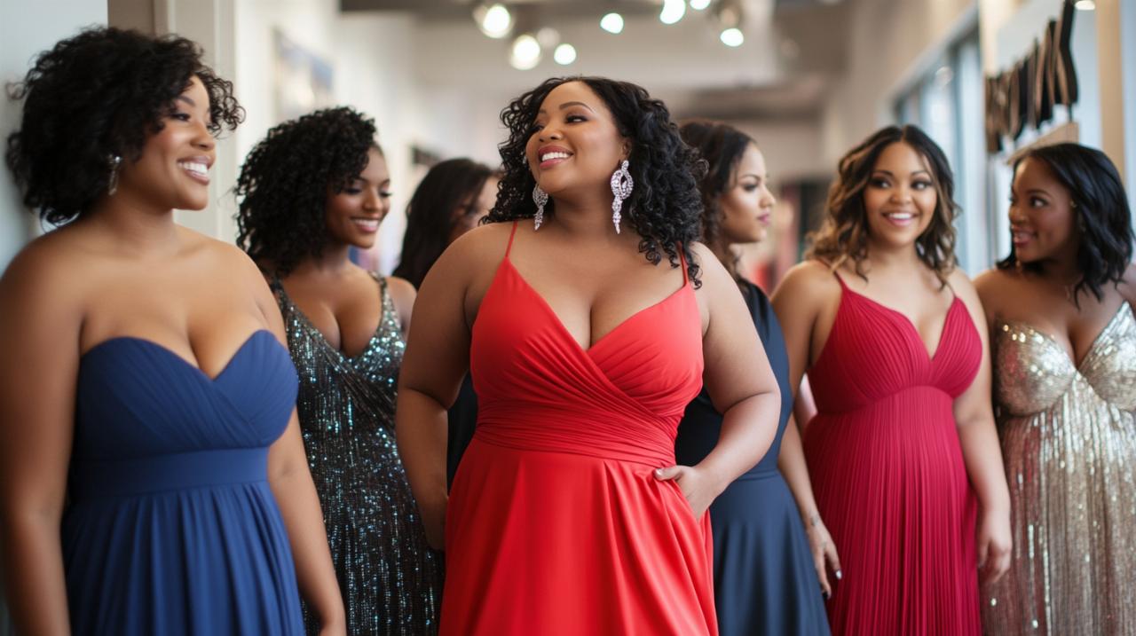 Los Mejores Vestidos de Cóctel Tallas Grandes: Corte Sirena para Realzar tus Curvas